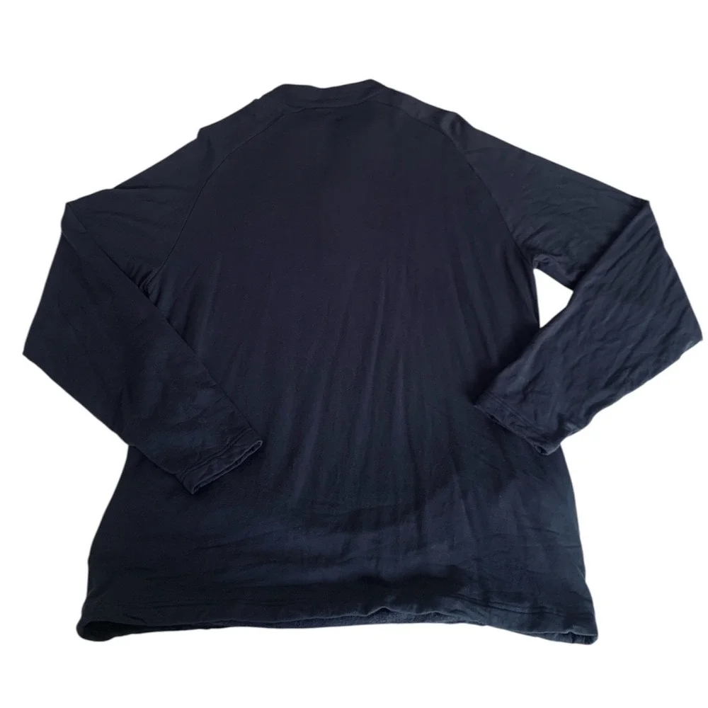 Travis Mathew Cloud Quarter Zip 2.0 Men XL Navy Blue Fleece Pullover Golf Sporty